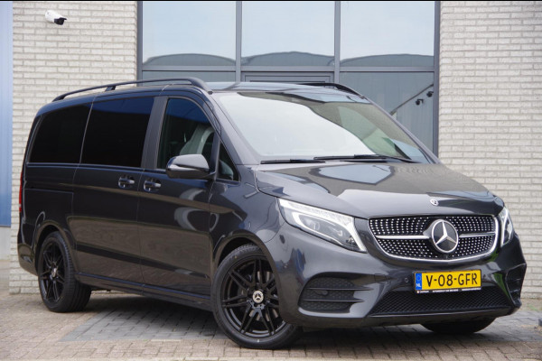 Mercedes-Benz V-Klasse 300d AMG L2 DC-5P, LED, PANO, 2X ELEKTR. SCHUIFDEUR, MBUX 10'', 360 CAMERA, MEMORY SEATS, ADAPT CRUISE