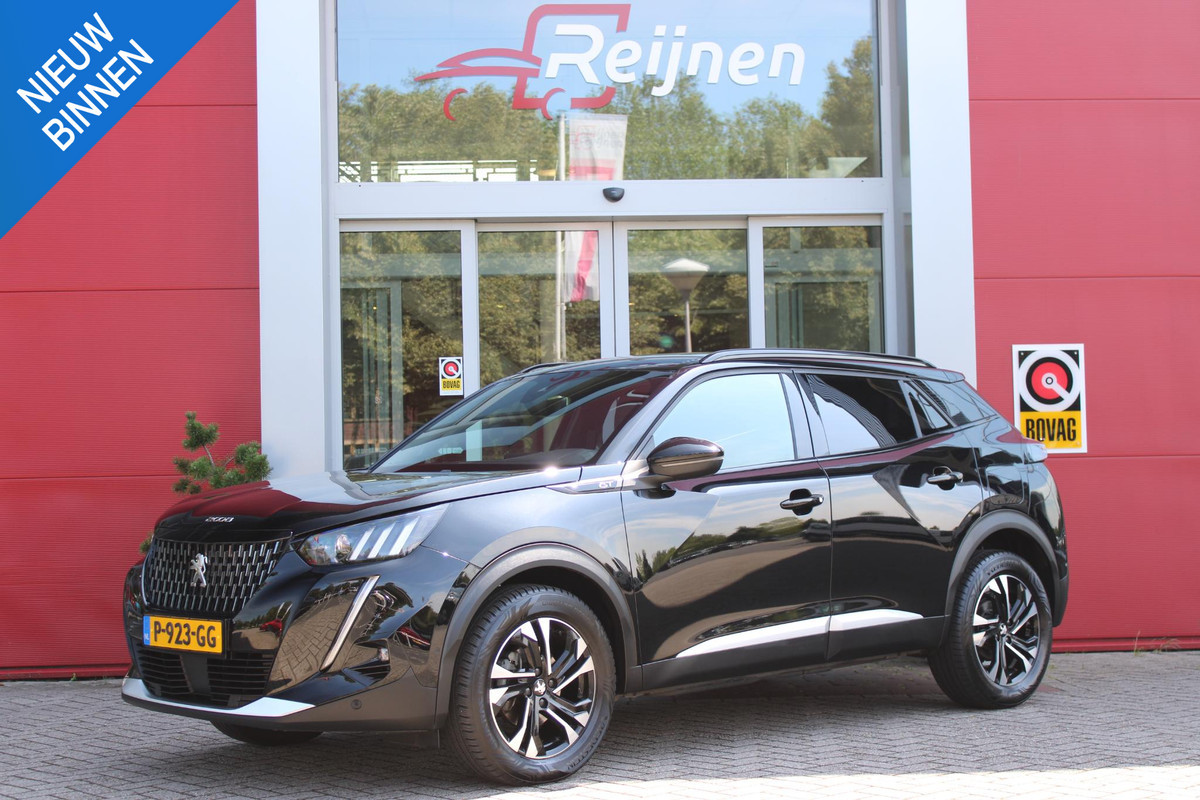 Peugeot 2008 1.2 130PK GT | STOEL VERWARMING | NAVIGATIE 10" TOUCHSCREEN | APPLE CARPLAY/ANDROID AUTO | FULL LED KOPLAMPEN | DODEHOEK BEWAKING | ALL SEASON BANDEN | 3-D COCKPIT | ACHTERUITRIJ CAMERA | KEYLESS ENTRY/START | CRUISE CONTROL | CLIMATE CONTROL |