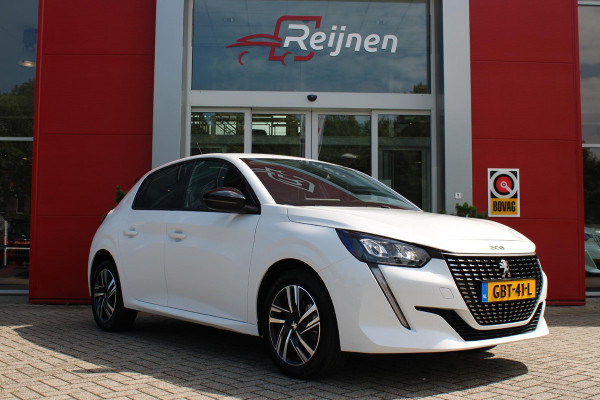 Peugeot 208 1.2 100PK AUTOMAAT ALLURE PACK | NAVIGATIE 10" TOUCHSCREEN | APPLE CARPLAY/ANDROID AUTO | 3-D I COCKPIT | LICHTMETALEN VELGEN | LED KOPLAMPEN | CRUISE CONTROL | CLIMATE CONTROL | ACHTERUITRIJ CAMERA |