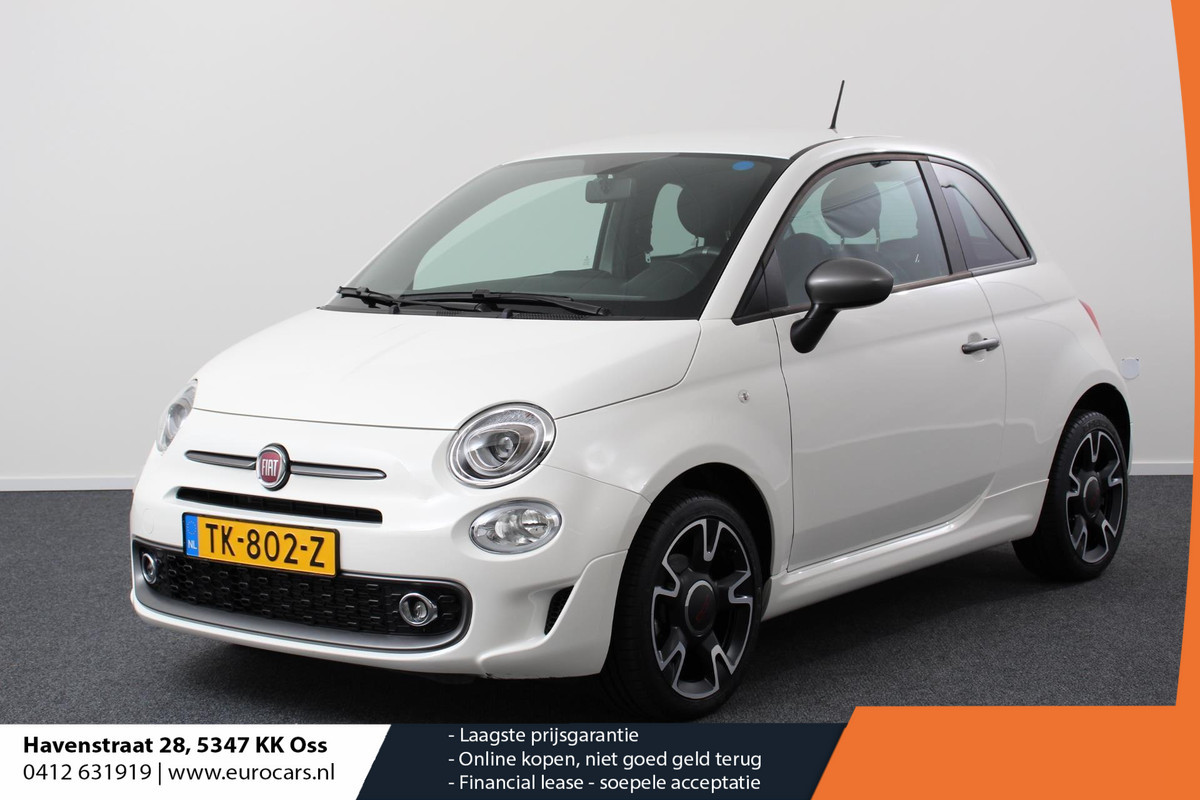 Fiat 500 1.2 Sport | Navigatie | Climate Control | 16" Lichtmetalen Velgen | Cruise control | Sportstoelen