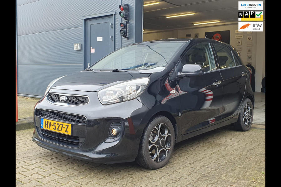 Kia Picanto 1.0 CVVT DynamicLine / NAP / NWE BEURT + APK / CRUISE- EN CLIMATE / LM-VELGEN / BLUETOOTH / ARMSTEUN / ISOFIX / LED !