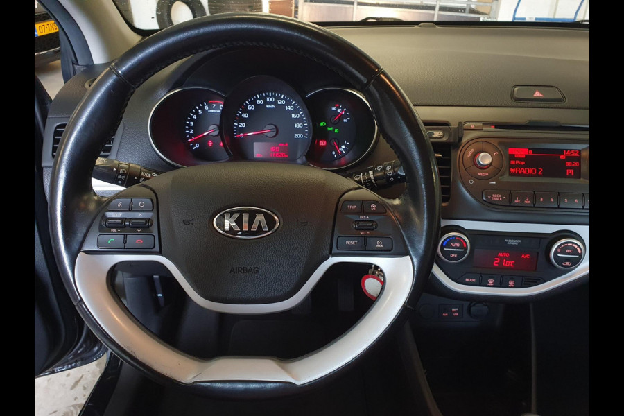 Kia Picanto 1.0 CVVT DynamicLine / NAP / NWE BEURT + APK / CRUISE- EN CLIMATE / LM-VELGEN / BLUETOOTH / ARMSTEUN / ISOFIX / LED !