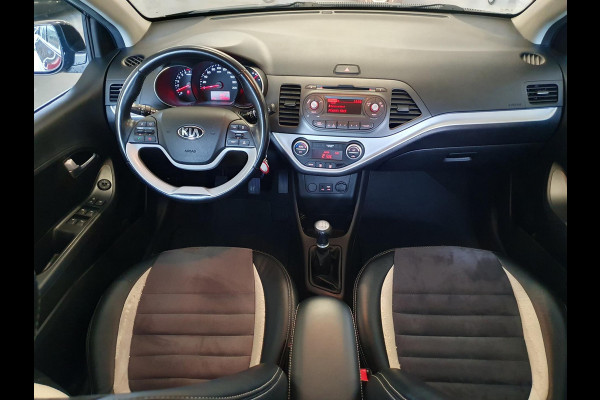 Kia Picanto 1.0 CVVT DynamicLine / NAP / NWE BEURT + APK / CRUISE- EN CLIMATE / LM-VELGEN / BLUETOOTH / ARMSTEUN / ISOFIX / LED !