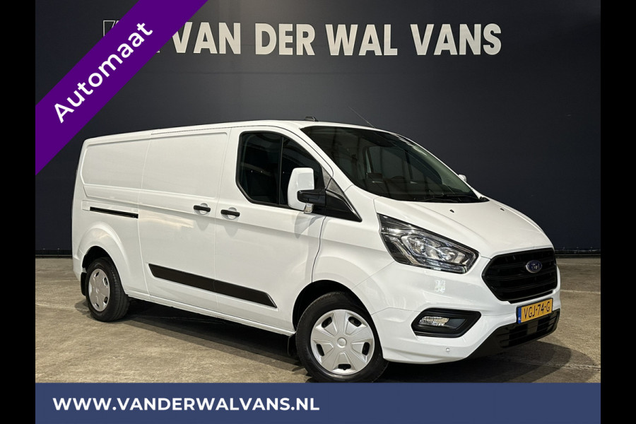 Ford Transit Custom 2.0 TDCI 130pk Automaat L2H1 Euro6 Airco | Camera | Navigatie | PDC V+A Parkeersensoren, Cruisecontrol, LED, Bijrijdersbank, Bluetooth-telefoonvoorbereiding