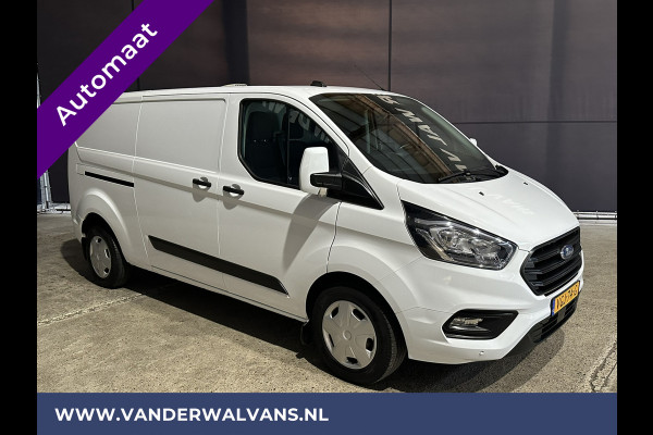 Ford Transit Custom 2.0 TDCI 130pk Automaat L2H1 Euro6 Airco | Camera | Navigatie | PDC V+A Parkeersensoren, Cruisecontrol, LED, Bijrijdersbank, Bluetooth-telefoonvoorbereiding