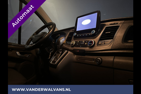 Ford Transit Custom 2.0 TDCI 130pk Automaat L2H1 Euro6 Airco | Camera | Navigatie | PDC V+A Parkeersensoren, Cruisecontrol, LED, Bijrijdersbank, Bluetooth-telefoonvoorbereiding