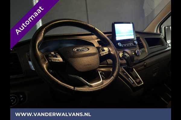 Ford Transit Custom 2.0 TDCI 130pk Automaat L2H1 Euro6 Airco | Camera | Navigatie | PDC V+A Parkeersensoren, Cruisecontrol, LED, Bijrijdersbank, Bluetooth-telefoonvoorbereiding