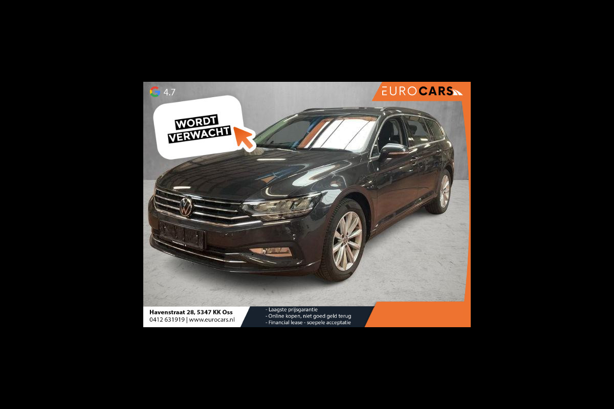 Volkswagen Passat Variant 1.5 TSI 150pk DSG Business High | Navigatie | Parkeersensoren | Camera | Adaptive Cruise Control | Elektrische achterklep | Afneembare trekhaak | Stoelverwarming | Ledverlichting | Climate Control