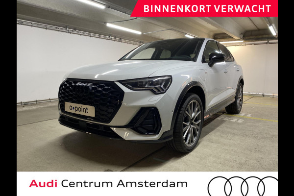 Audi Q3 Sportback 45 TFSI e S-Line 245 pk S-tronic | Verlengde garantie | Panoramadak | Navigatie | Parkeersensoren (Park assist) | Rondomzicht camera | Lichtmetalen velgen 20" |