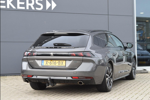 Peugeot 508 SW 1.6 HYbrid 225pk GT Line NIGHT VISION - LEDER - MASSAGE - TREKHAAK!