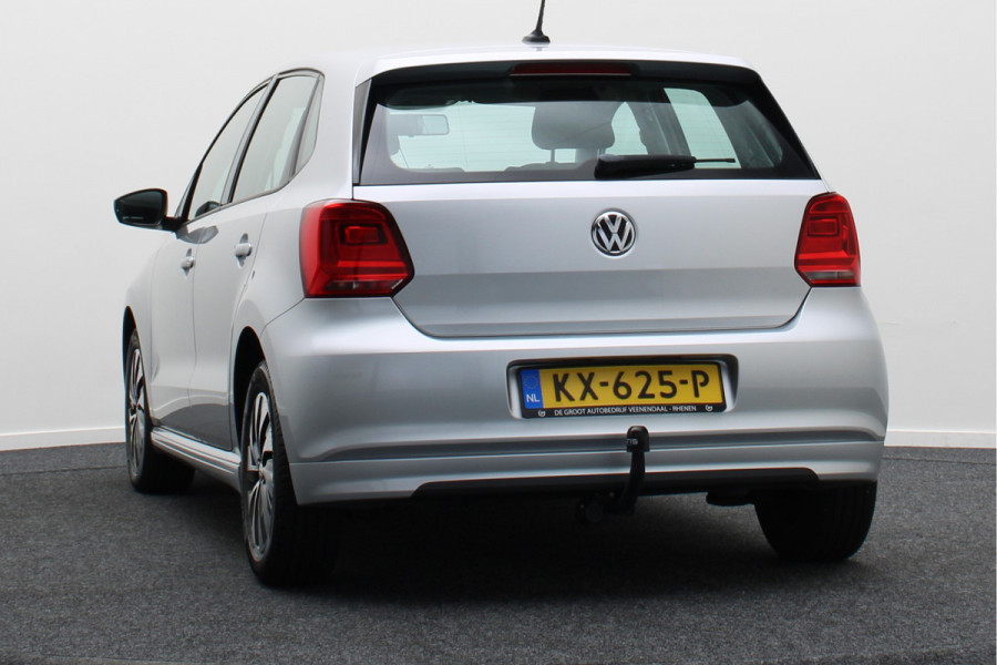 Volkswagen Polo 1.0 BlueMotion Edition Airco, Navigatie, Apple CarPlay, Cruise, Bluetooth, Trekhaak, 15''