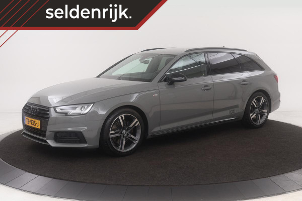 Audi A4 2.0 TDI Sport S line Black Edition | Leder | Full LED | Navigatie | Climate control | Cruise control | Sportstoelen | PDC | Getint glas