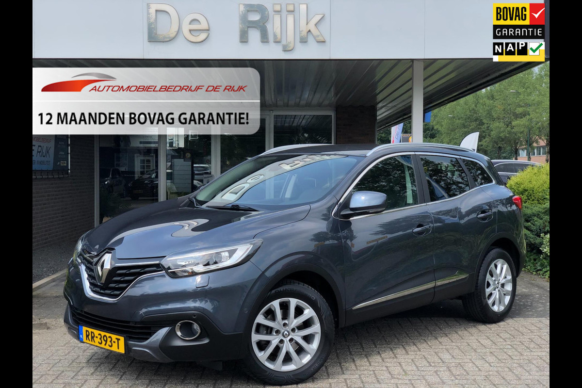 Renault Kadjar 1.2 TCe Intens | Navi, Camera, Climate, Stoelverw., Trekhaak, Half leder | 1e Eigenaar |