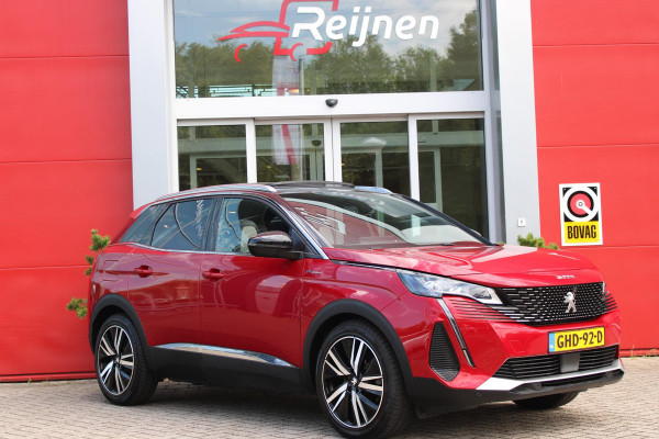 Peugeot 3008 1.6 HYbrid4 300PK GT PACK BUSINESS | PANORAMISCH SCHUIF/KANTEL DAK | MASSAGE STOELEN | ELEKTRISCHE STOELEN MET GEHEUGEN FUNCTIE | STOEL VERWARMING | FULL LED KOPLAMPEN | 360°C CAMERA | KEYLESS ENTRY/START | NAVIGATIE 10" TOUCHSCREEN | APPLE CARPLAY/ANDROID AUTO | DODEHOEK BEWAKING | FOCAL AUDIO SYSTEM | ADAPTIVE CRUISE CONTROL | ELEKTRISCHE ACHTERKLEP | DAB+ RADIO |