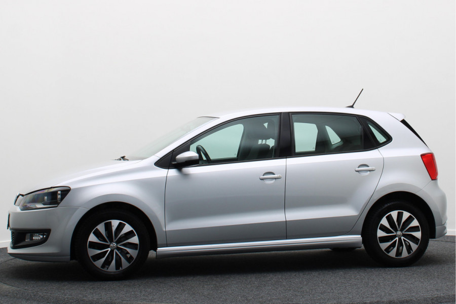 Volkswagen Polo 1.0 BlueMotion Edition Airco, Navigatie, Apple CarPlay, Cruise, Bluetooth, Trekhaak, 15''