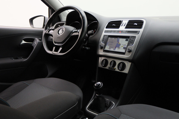 Volkswagen Polo 1.0 BlueMotion Edition Airco, Navigatie, Apple CarPlay, Cruise, Bluetooth, Trekhaak, 15''