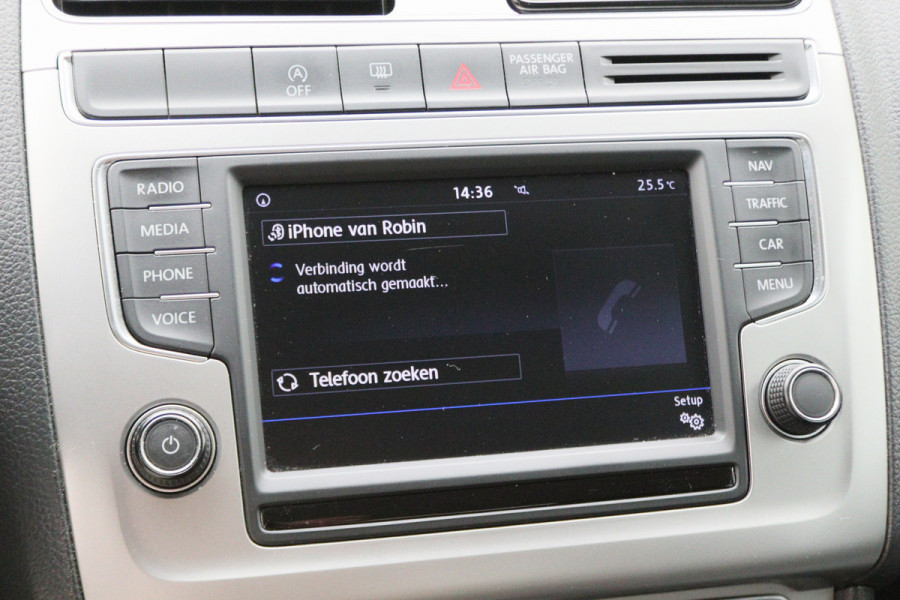 Volkswagen Polo 1.0 BlueMotion Edition Airco, Navigatie, Apple CarPlay, Cruise, Bluetooth, Trekhaak, 15''