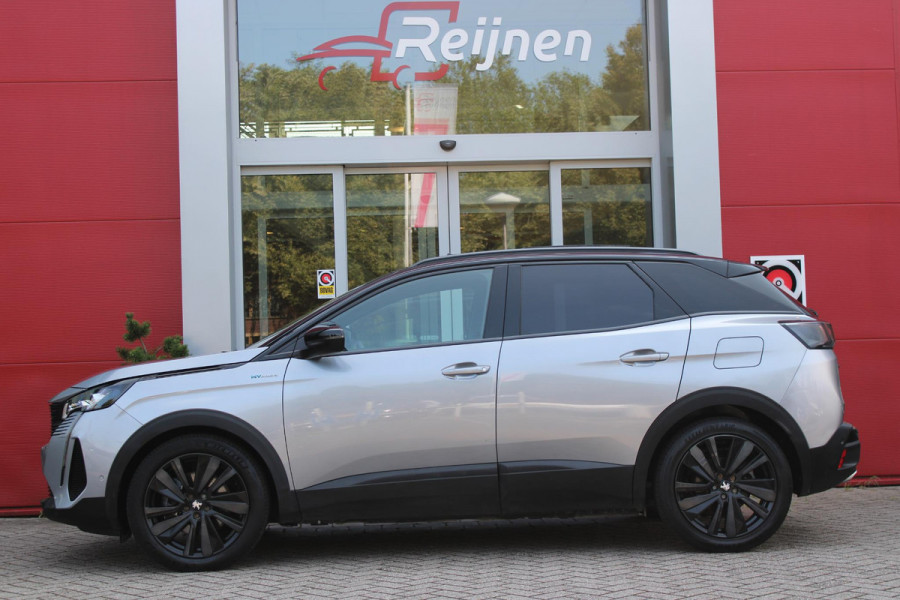 Peugeot 3008 1.6 HYbrid4 300PK AUTOMAAT GT PACK BUSINESS | PANORAMISCH SCHUIF/KANTEL DAK | BLACK PACK | MASSAGE STOELEN | ELEKTRISCHE STOELEN MET GEHEUGEN FUNCTIE | STOEL VERWARMING | FULL LED KOPLAMPEN | 360°C CAMERA | KEYLESS ENTRY/START | NAVIGATIE 10" TOUCHSCREEN | APPLE CARPLAY/ANDROID AUTO | DODEHOEK BEWAKING | FOCAL AUDIO SYSTEM | ADAPTIVE CRUISE CONTROL | ELEKTRISCHE ACHTERKLEP | DAB+ RADIO |