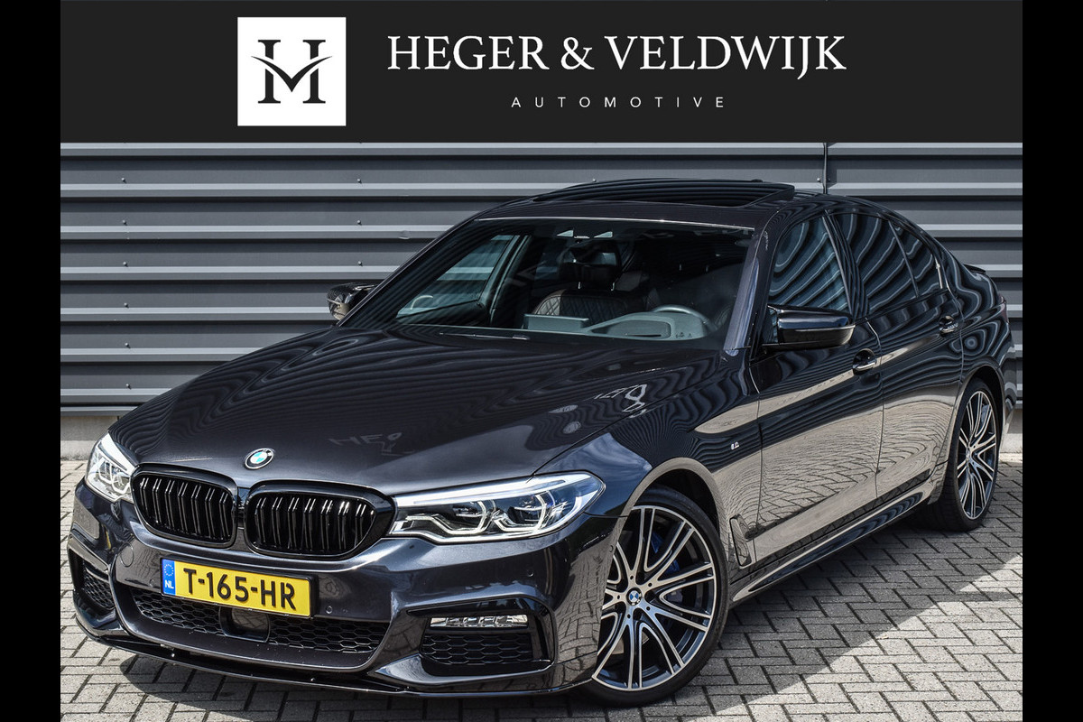BMW 5 Serie 540i High Executive M-SPORT | SCHUIF -/- KANTEL DAK | HEAD UP | COMFORT STOELEN | COMFORT ACCES | ACTIVE CRUISE | AMBIENT SFEER