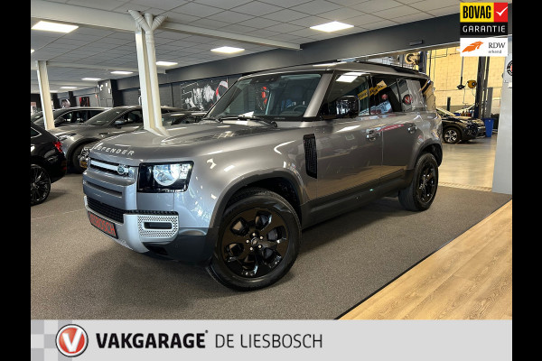 Land Rover Defender 110 2.0 P400e 110 X-Dynamic SE / Luchtvering / Leder / Panorama-dak / 360 camera / stoel en stuur verwarming