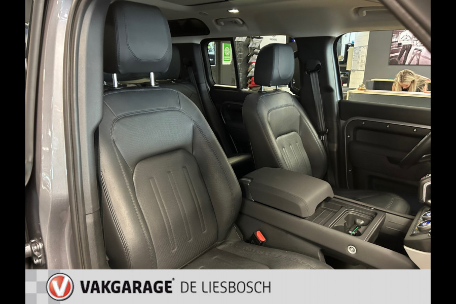 Land Rover Defender 110 2.0 P400e 110 X-Dynamic SE / Luchtvering / Leder / Panorama-dak / 360 camera / stoel en stuur verwarming