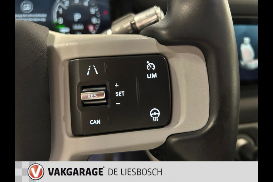 Land Rover Defender 110 2.0 P400e 110 X-Dynamic SE / Luchtvering / Leder / Panorama-dak / 360 camera / stoel en stuur verwarming