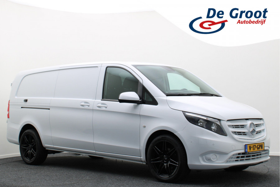 Mercedes-Benz Vito 116 CDI Extra Lang Automaat 3-Zits, Airco, Navigatie, Camera, Apple CarPlay, Cruise, Achterdeuren 270°