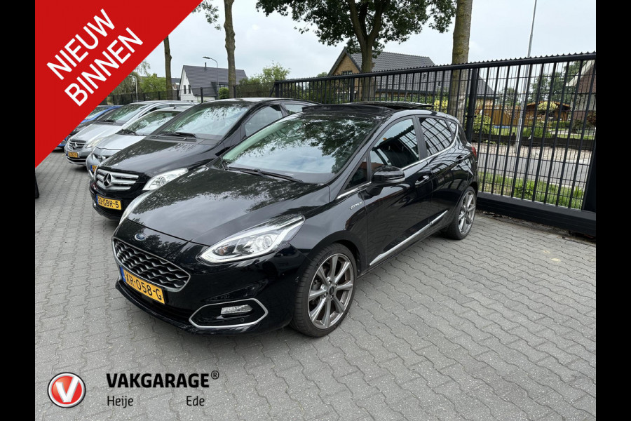 Ford Fiesta 1.0 EcoBoost Vignale Panorama dak | Leer |