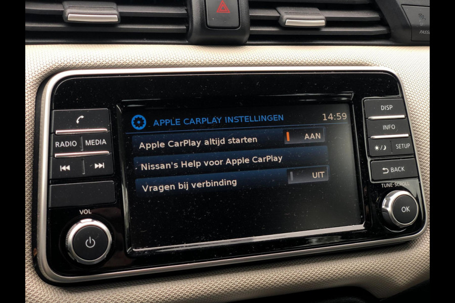 Nissan Micra 1.0L Acenta | Apple Carplay, Bluetooth, Cruise, Airco | NAP |
