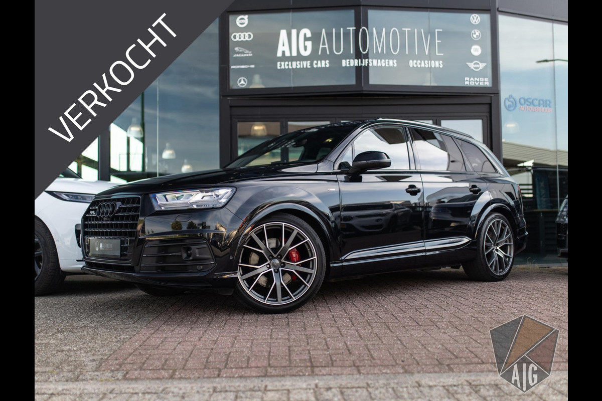 Audi Q7 3.0 TFSI quattro Pro Line S | Luchtvering | Nachtzicht | S-Line | 360° Camera | Stuur/Stoelverw.