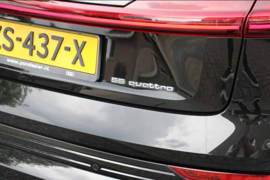 Audi e-tron 55 Quattro Advanced 1e Eig Luchtvering Virtual Pano S-Line Black Optic 20''