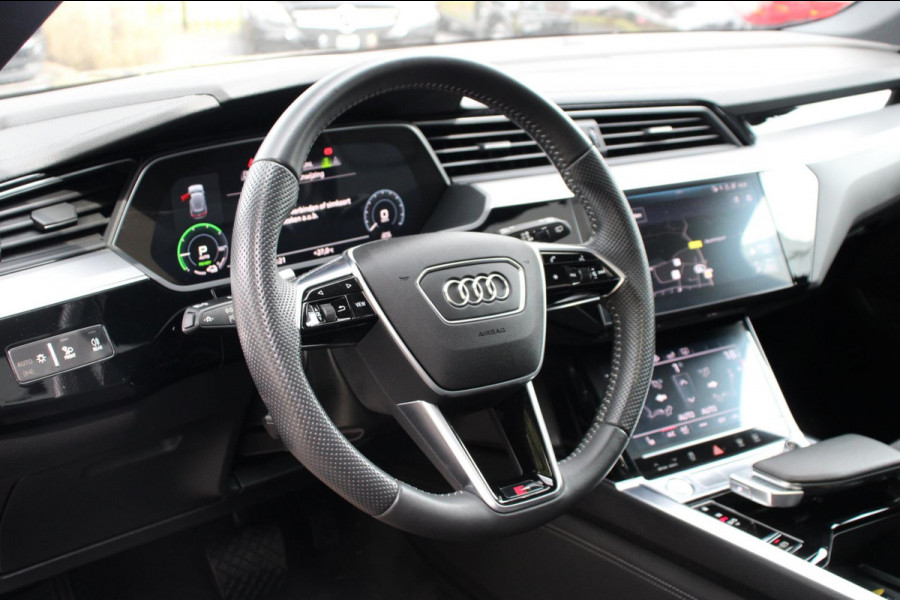 Audi e-tron 55 Quattro Advanced 1e Eig Luchtvering Virtual Pano S-Line Black Optic 20''