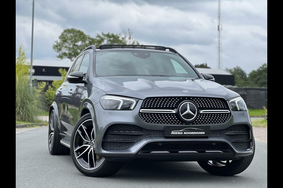 Mercedes-Benz GLE 350 de 4MATIC AMG Panoramadak|Luchtvering|Burmester®|Keyless|Camera 360°|Head-Up|Night pakket|Sfeerverlichting|Distronic