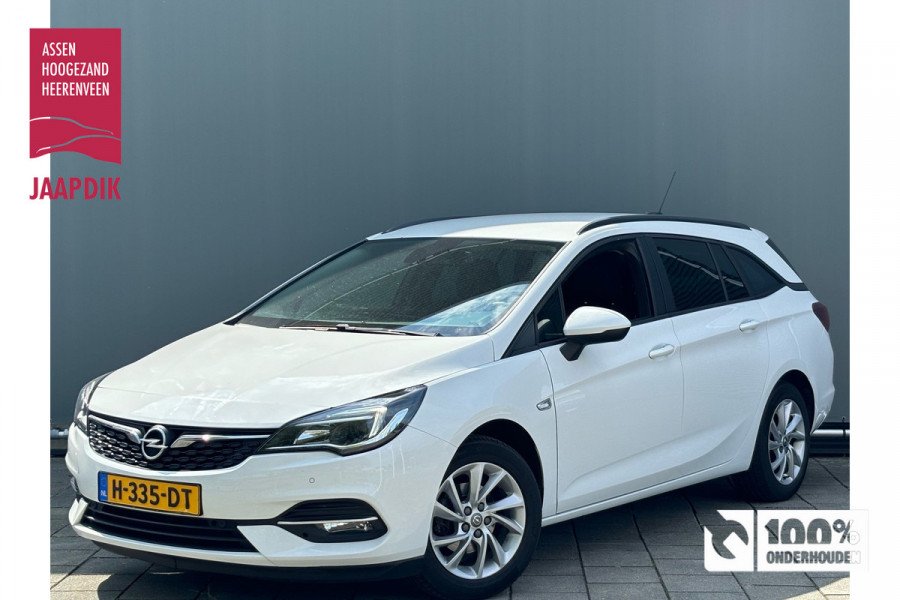 Opel Astra Sports Tourer BWJ 2020 | 1.2i 111PK Business Edition | CLIMA | NAVI | TREKHAAK | CARPLAY | PRIVACY GLASS | LICHTMETAAL | SPORTSTOELEN |