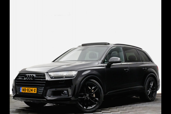 Audi Q7 3.0 TDI e-tron 375pk S Competition Quattro Black Edition (panodak,bose,leer,matrix)