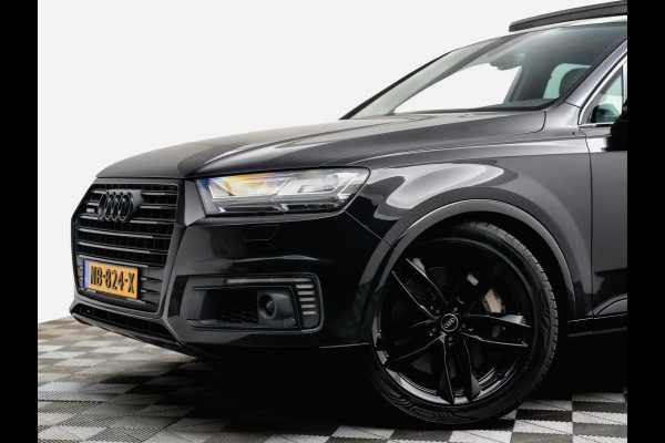 Audi Q7 3.0 TDI e-tron 375pk S Competition Quattro Black Edition (panodak,bose,leer,matrix)