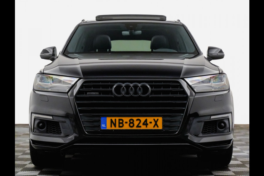 Audi Q7 3.0 TDI e-tron 375pk S Competition Quattro Black Edition (panodak,bose,leer,matrix)