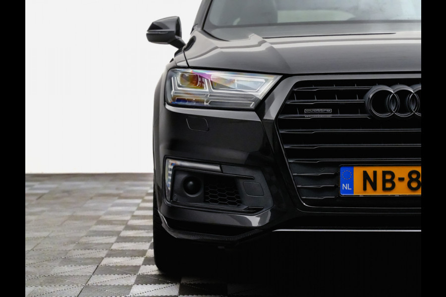 Audi Q7 3.0 TDI e-tron 375pk S Competition Quattro Black Edition (panodak,bose,leer,matrix)