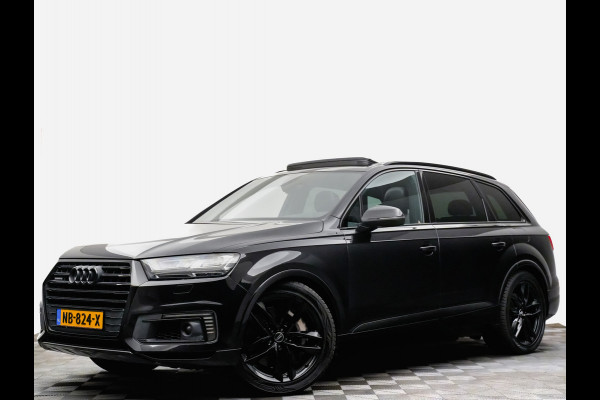 Audi Q7 3.0 TDI e-tron 375pk S Competition Quattro Black Edition (panodak,bose,leer,matrix)