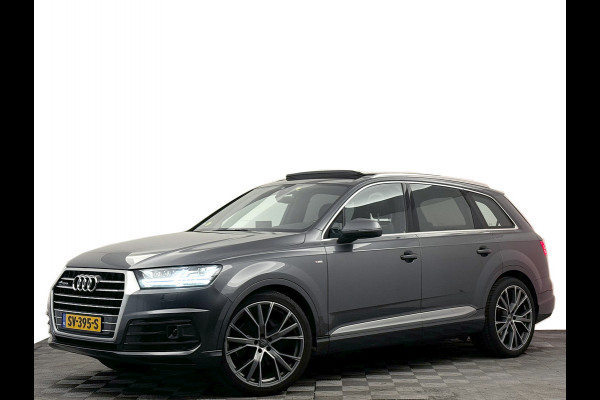 Audi Q7 3.0 TDI 275pk 7-persoons Pro Line S Edition (matrix,keyless,softclose,standkachel,elek.trekhaak,panodak)