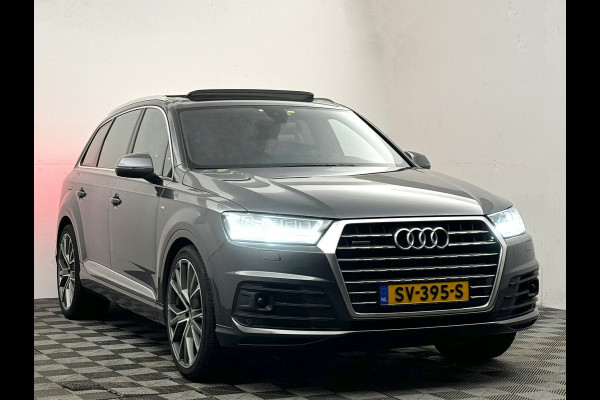 Audi Q7 3.0 TDI 275pk 7-persoons Pro Line S Edition (matrix,keyless,softclose,standkachel,elek.trekhaak,panodak)