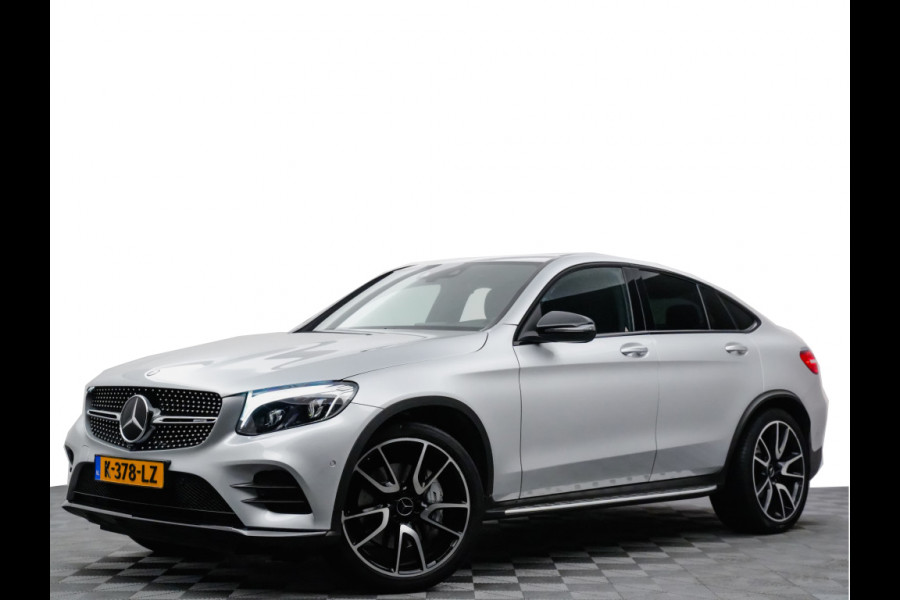 Mercedes-Benz GLC Coupé 43 AMG BiTurbo 370pk 4MATIC burmester,sfeerverichting,360,stuurverwarming)