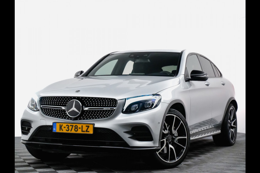 Mercedes-Benz GLC Coupé 43 AMG BiTurbo 370pk 4MATIC burmester,sfeerverichting,360,stuurverwarming)