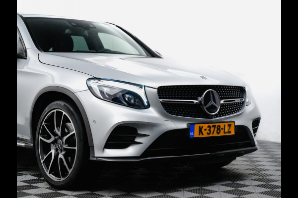 Mercedes-Benz GLC Coupé 43 AMG BiTurbo 370pk 4MATIC burmester,sfeerverichting,360,stuurverwarming)