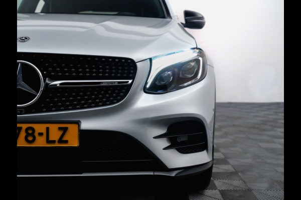 Mercedes-Benz GLC Coupé 43 AMG BiTurbo 370pk 4MATIC burmester,sfeerverichting,360,stuurverwarming)