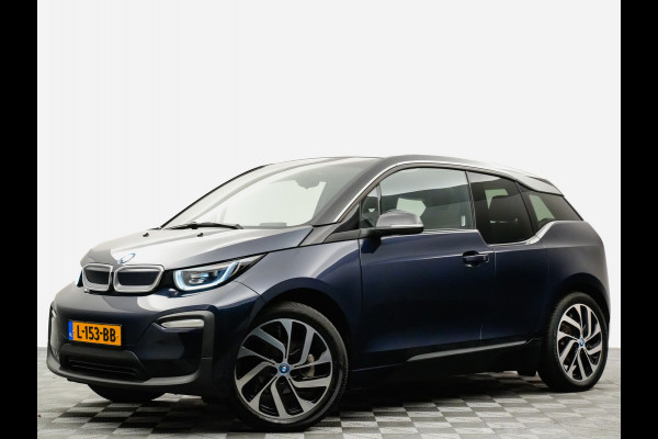 BMW i3 Executive 170pk 120Ah 42 kWh (420 rijbereik,warmtepomp,LED,navi,carplay,20 inch)