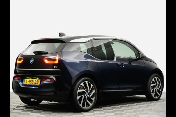 BMW i3 Executive 170pk 120Ah 42 kWh (420 rijbereik,warmtepomp,LED,navi,carplay,20 inch)