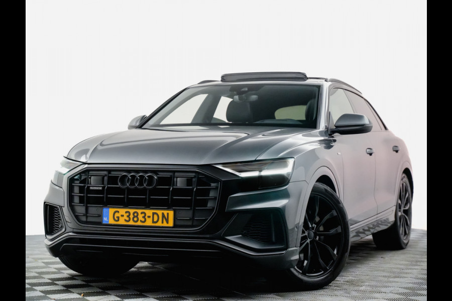 Audi Q8 55 TFSI 350pk quattro Competition Pro Line Plus (panodak,leer,headup,sfeerverlichting,bose)