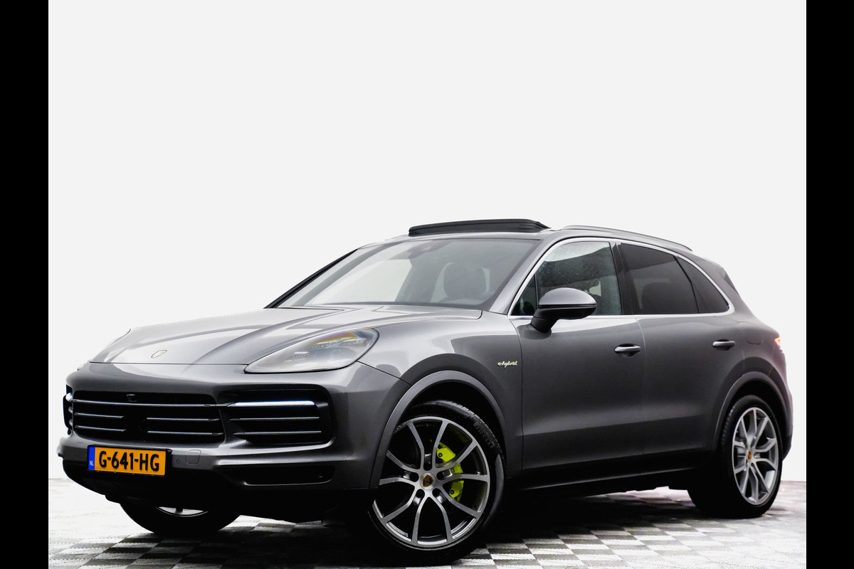 Porsche Cayenne 3.0 E-Hybrid Sport Chrono 465pk (massage,panodak,bose,360,matrix,keyless,sportleer)