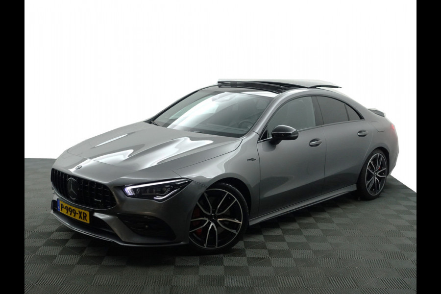 Mercedes-Benz CLA-Klasse 35 AMG 4MATIC 305pk Premium Plus (night package,panodak,burmester,memory,3D camera)